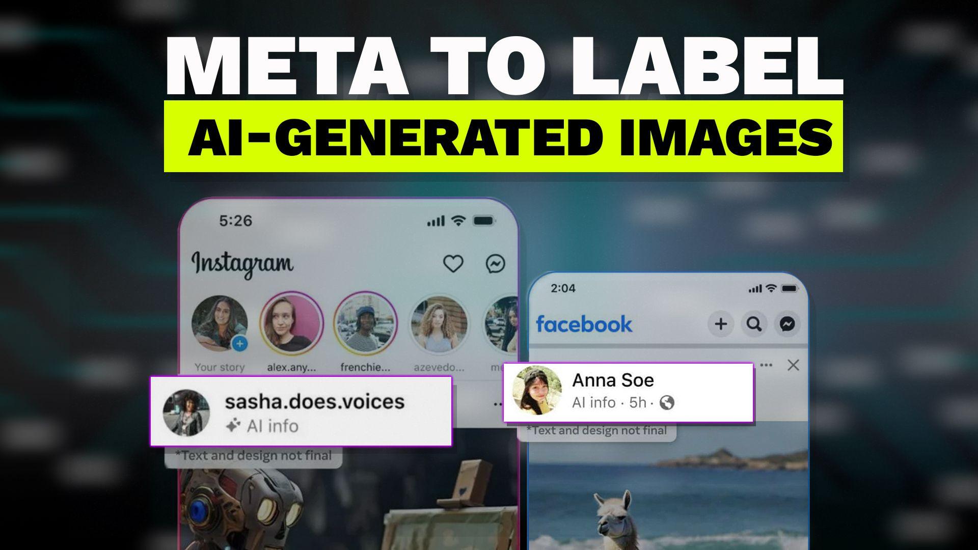  Facebook and Instagram Introduce Labels for AI-Generated Content